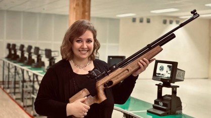 Главный специалист обкома Анастасия Сопина завоевала бронзу в турнире профсоюзных работников по стрельбе из пневматической винтовки